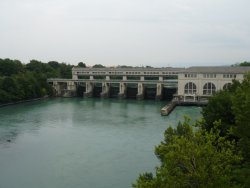 Barrage de Pizançon - (c) BETCGB