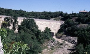 Barrage de Conqueyrac - (c) Conseil Départemental du Gard - F. Froussard
