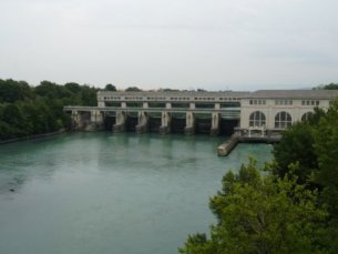 Barrage de Pizançon - (c) BETCGB