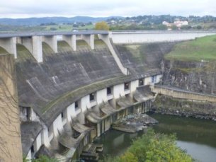 Barrage de Villerest - (c) Photo BRL - E. Vuillermet